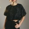Outlet ✨ Endless Rose Sequin Bubble Top BLACK 😍