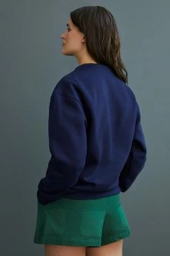 Best Sale 😉 Favorite Daughter Collegiate Sweatshirt NAVY 🤩 -Pilcro shop unnamed file 105