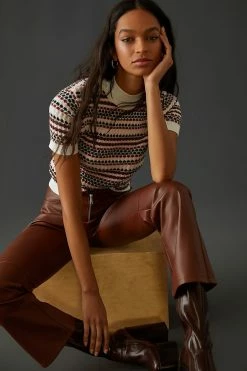 Best deal 🔔 Maeve Mock-Neck Sweater Tee ASSORTED 😀