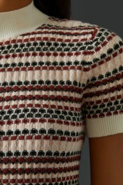 Best deal 🔔 Maeve Mock-Neck Sweater Tee ASSORTED 😀 -Pilcro shop unnamed file 1061