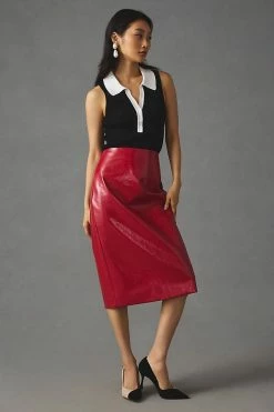 Deals 🌟 English Factory Polo Sweater Tank BLACK & WHITE 🥰 -Pilcro shop unnamed file 1080