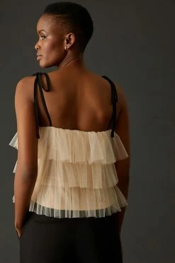 Coupon ❤️ Sunday In Brooklyn Tie-Strap Tank IVORY ⭐ -Pilcro shop unnamed file 1123