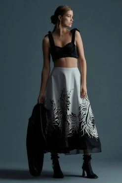 Top 10 ✨ By Anthropologie Velvet Corset BLACK ✔️