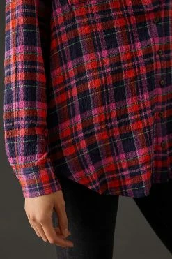 New 🧨 Pilcro Relaxed 👕 Shirt TURQUOISE 😀 -Pilcro shop unnamed file 1279