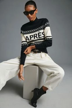 Brand new 🥰 Alp N Rock Neve Après Sweater BLACK ⌛ -Pilcro shop unnamed file 13