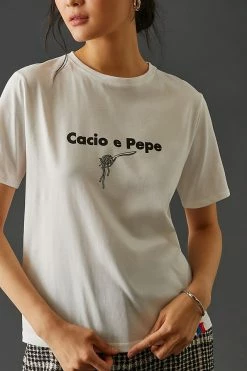 Best deal 😉 KULE The Modern Cacio E Pepe Tee WHITE 🌟 -Pilcro shop unnamed file 138