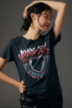 Promo 🤩 Letluv Joan Jett Bad Reputation Graphic Tee BLACK 🌟 -Pilcro shop unnamed file 17