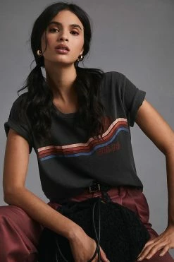 Brand new ✔️ Sundry Short-Sleeve Retro Tee BLACK 🛒