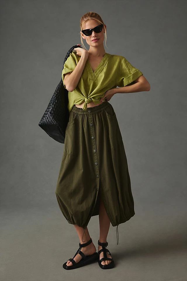 Best reviews of 💯 Pilcro Linen Henley Surf 👚 Shirt GREEN 😀 1 Best reviews of 💯 Pilcro Linen Henley Surf 👚 Shirt GREEN 😀