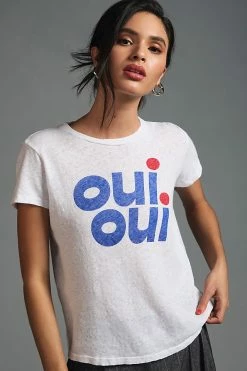 Cheapest ???? MOTHER The Lil Sinful Tee WHITE ⭐ -Pilcro shop unnamed file 25