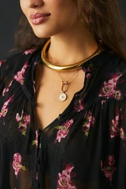 Brand new 🎉 By Anthropologie Sheer Blouse BLACK MOTIF 🤩 -Pilcro shop unnamed file 277