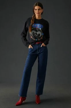 Wholesale ⌛ Unfortunate Portrait Horoscope Sweatshirt Aries 🧨 -Pilcro shop unnamed file 29