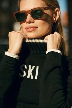 Hot Sale 👏 Year Of Ours Cropped Ski Sweater BLACK 😀 -Pilcro shop unnamed file 32