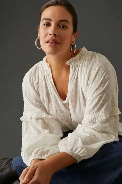 Best reviews of ❤️ Forever That Girl Justine Blouse WHITE 🥰 -Pilcro shop unnamed file 394