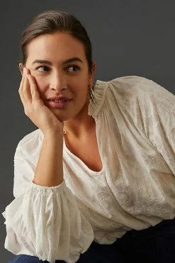 Best reviews of ❤️ Forever That Girl Justine Blouse WHITE 🥰 -Pilcro shop unnamed file 395