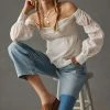Flash Sale ???? Maeve Off-The-Shoulder Blouse WHITE ????