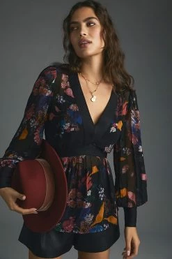 Cheapest ✨ Maeve Open-Back Tunic BLACK MOTIF 🎁 -Pilcro shop unnamed file 460