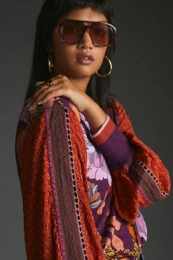 Best reviews of 👍 Bl-nk Contrast Eyelet Pullover PURPLE MOTIF ⭐ -Pilcro shop unnamed file 495