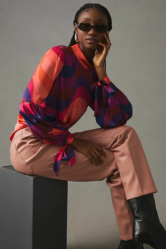 Wholesale ๐ Hutch Myla Popover Blouse ORANGE MOTIF โญ 1 Wholesale ๐ Hutch Myla Popover Blouse ORANGE MOTIF โญ