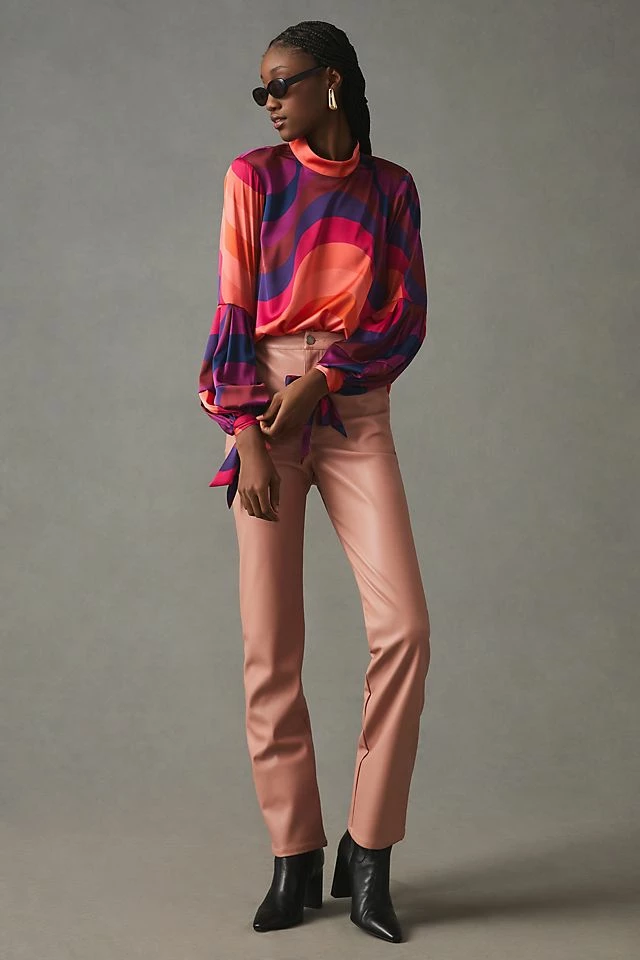 Wholesale ๐ Hutch Myla Popover Blouse ORANGE MOTIF โญ 4 Wholesale ๐ Hutch Myla Popover Blouse ORANGE MOTIF โญ - Image 4