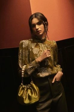 Outlet 🧨 Mille Charlotte Blouse GREEN 🔥