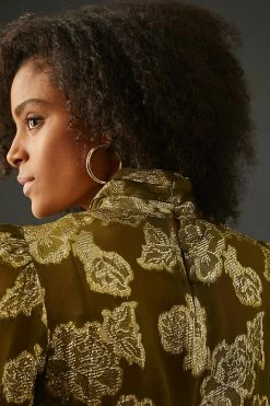 Outlet 🧨 Mille Charlotte Blouse GREEN 🔥 -Pilcro shop unnamed file 551