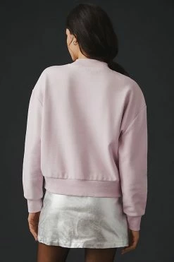 Best Pirce 😉 Scotch & Soda Graphic Sweatshirt LAVENDER 😀 -Pilcro shop unnamed file 57