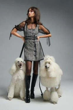 Budget 😍 By Anthropologie Sheer Tulle Blouse BLACK 🔔 -Pilcro shop unnamed file 598