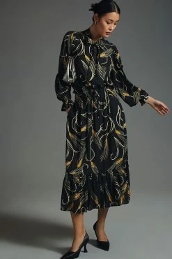 Promo 🛒 The Odells Elodie Top BLACK MOTIF 🛒