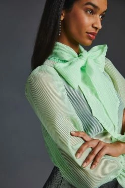 Discount 😀 Stella Nova Erina Blouse MINT 🎁 -Pilcro shop unnamed file 664