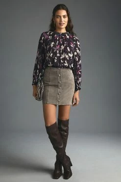 Flash Sale ✨ Bella Dahl Printed Blouse PURPLE MOTIF ???? 2 Flash Sale ✨ Bella Dahl Printed Blouse PURPLE MOTIF ???? -Pilcro shop unnamed file 672