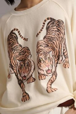 Outlet 😍 Show Me Your Mumu Simon Pullover CREAM ✔️ -Pilcro shop unnamed file 71