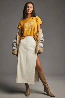 Budget 🔔 MOTHER The Sinful Tee DARK YELLOW 🧨