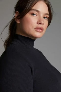 Best reviews of 😀 Maeve Ribbed Turtleneck BLACK 🌟 -Pilcro shop unnamed file 838