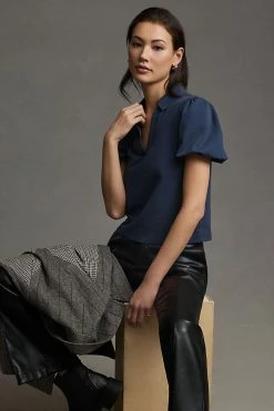 Coupon ✔️ Walter Baker Sheila Top NAVY 🔔