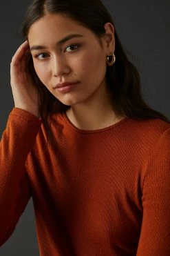 Brand new 👍 Walter Baker Gavie Top BROWN 🛒 -Pilcro shop unnamed file 913