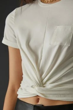 Best Pirce 🧨 Walter Baker Camilla Top WHITE 👏 -Pilcro shop unnamed file 931