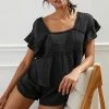 Wholesale ⭐ By Anthropologie Gauze Top BLACK ????