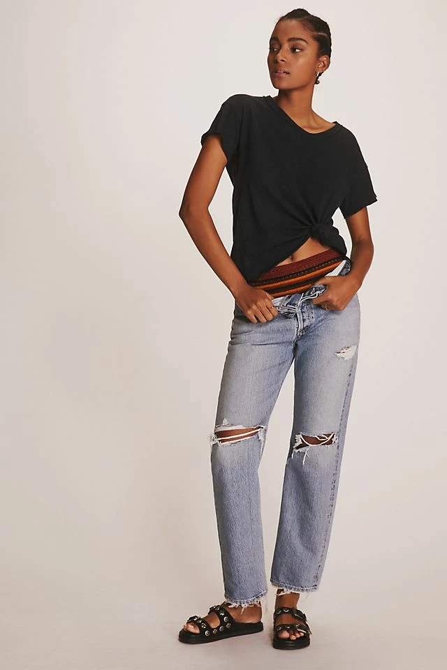 Cheap 😉 Pilcro Sustainable Swing Tee BLACK 🔔 3 Cheap 😉 Pilcro Sustainable Swing Tee BLACK 🔔 - Image 3