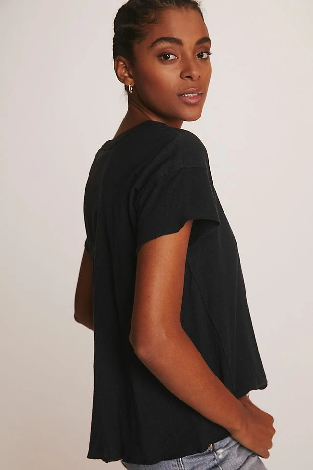 Cheap 😉 Pilcro Sustainable Swing Tee BLACK 🔔 4 Cheap 😉 Pilcro Sustainable Swing Tee BLACK 🔔 - Image 4